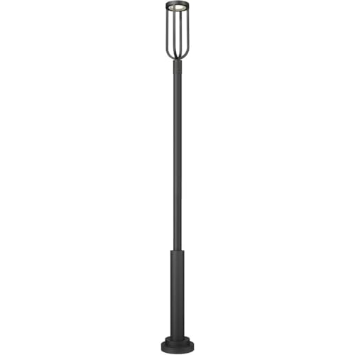 Z-Lite Leland - 16W 1 LED Outdoor Post Mount in Industrial Style-118.25 Inches Tall and 12 Inches Wide