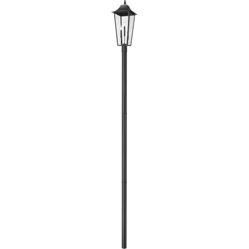 Z-Lite 5008PHXLR-5009P120 Gannon 3 Light 150" Tall Post Light - Black