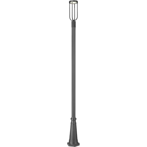 Z-Lite 5005PHM-519P-BK-LED Leland Outdoor Post, 1-Light 12 Watts, Sand Black