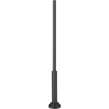 Z-Lite Accessory - Outdoor Post with Hardware in Contemporary Style-96 Inches Tall and 12 Inches Wide