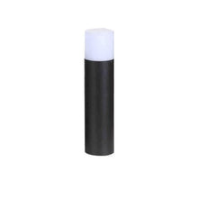 Waterproof Pillar Lamp Modern Landscape Lights Exterior Aluminum Waterproof Pathway Light With Acrylic Shade Outdoor Bollard Lighting Fixture for Driveway Lawn Garden Yard Decoration(60cm/23.6in)