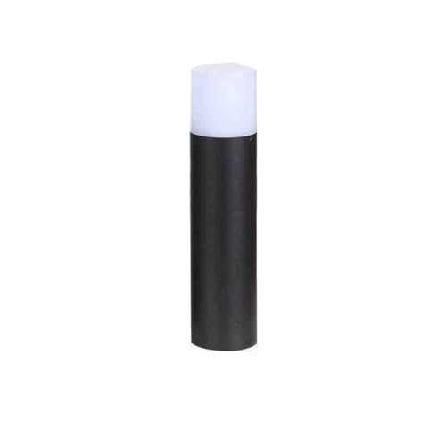 Waterproof Pillar Lamp Modern Landscape Lights Exterior Aluminum Waterproof Pathway Light With Acrylic Shade Outdoor Bollard Lighting Fixture for Driveway Lawn Garden Yard Decoration(60cm/23.6in)