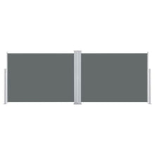YITHOPI Retractable Side Awning for Outdoor Spaces - Adjustable 39.4 ft Width, Anthracite Finish, UV Resistant Fabric, Aluminum Frame for Patio and Balcony Shade