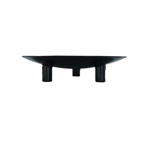 ZHONGCHENGWU Plant Saucers Modern Iron Art Tri-Legged Saucer Indoor Minimalist Flower Arranging Decoration Tray(XX-Large)