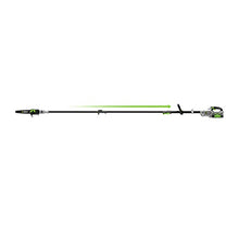 EGO Power+ Pole Saw for Tree Trimming, Cordless Electric Pole Saw with Telescopic LED Cut Line Indicator, Includes 56V 2.5Ah Battery and Charger - PS1001