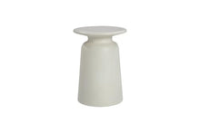 Lithia Indoor Outdoor 3-Piece Table Set in White Concrete Finish