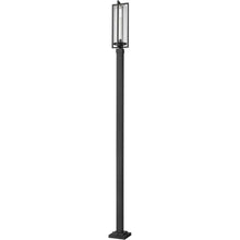 Z-Lite 5013PHBS-536P Aura 119" Tall Post Light - Black