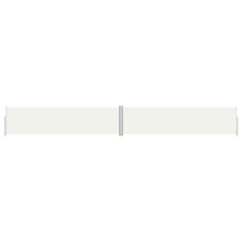 YITHOPI Retractable Side Awning for Patio and Balcony, Cream Sun Shade with 472.4 Inch Extension, Durable Polyester PU Coating, Easy Installation, Automatic Roll-Back