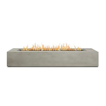 BBQGuys Signature La Valle 72-Inch Rectangle Propane Fire Table - Flint - 1591LP-FLNT