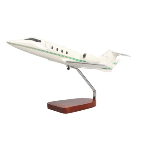 High Flying Models Learjet 55 Mahogany Sculpture Multicolor