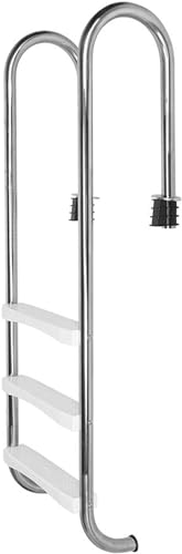 Pool Ladder Safety Nonslip Stair Pedal Stainless Steel Steps Swimming Bath Equipment Pool
