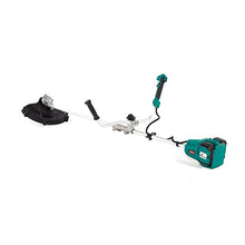 NAC BKB-2B40-LI-2B40-LI-2x20V Lawn Trimmer with Battery 20 V Electric Brush Cutter Includes 2 x Lithium Ion Batteries 4.0 Ah Double Charger 3.0 A Thread Steel Blade Shoulder Strap Garden Trimmer