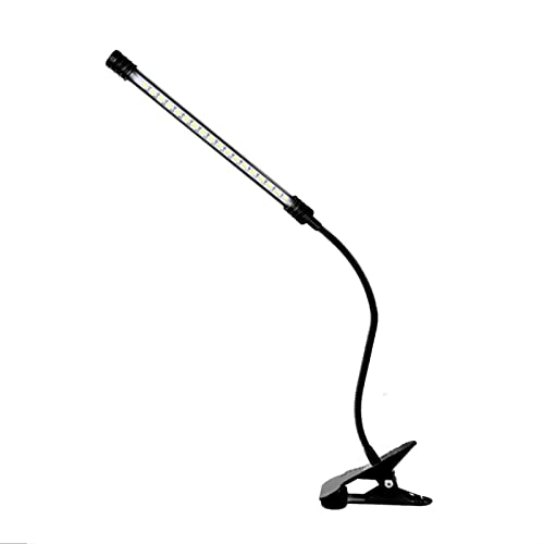 1-4 Heads Grow Lights for Indoor Plants, Full Spectrum Clip on Plant Grow Lamp with 4/8/12 Timer, 360° Adjustable Gooseneck, Five Levels
