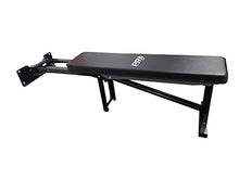 PRx Performance Wall Mounted Flat Weight Bench Black