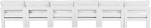 Meridian Furniture 375White-S180B Nizuc Collection Modern | Contemporary Outdoor Patio Modular Sofa
