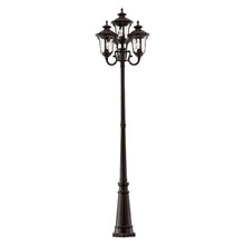 Livex Oxford 4 Light Outdoor Post Imperial Bronze