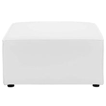 Lounge Sectional Sofa Set, Fabric, White, Modern, Outdoor Patio Balcony Cafe Bistro Garden Hotel