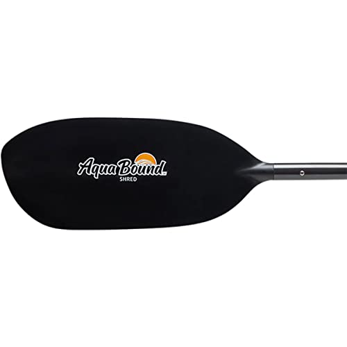 AQUA BOUND Shred Apart Carbon 4-Piece Packraft Paddle Black