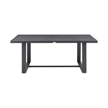 ARMEN LIVING SETODME5BLGRY Menorca Outdoor Patio 5-Piece Dining Table Set in Aluminum Cushions, Dark Grey