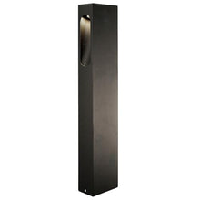 Eurofase Architectural Outdoor LED Bollard Path Light – 2.8" Modern Black Exterior Light for Landscape & Outdoor Spaces, 187 Lumens, 3000K Warm White, Wet Rated