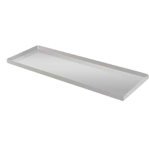 Stainless Steel Plant Drip Tray, Long Rectangular Metal Drip