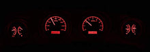 Restoration Performance 1969 Ford Mustang VHX System Silver Face Red Display