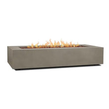 Home Square 2-Piece Set with 70" Rectangle LP Fire Table & Fire Glass