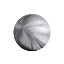 YDJIANCAI 1 Piece Silver Brushed Stainless Steel Gazing Ball – Hollow Sphere for Outdoor Yard, Patio, and Home Garden Decoration(Size:22.44in/57cm)
