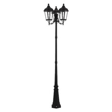 Livex 3 Light Outdoor Post Light Textured Black