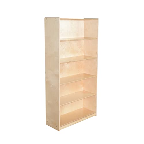 Contender 4-Shelf Baltic Birch Book Shelf Natural