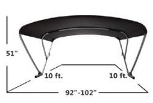 Generic Sureshade Power Bimini Top Grey with Black Frame
