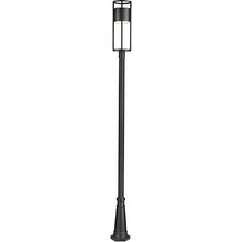Z-Lite 517PHB-519P-BK-LED Luca Outdoor Post, 1-Light 11 Watts, Black
