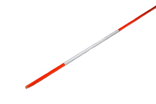 DISCOUNT SNOWSTAKES .COM 4ft Orange Driveway Markers with Reflective Tape