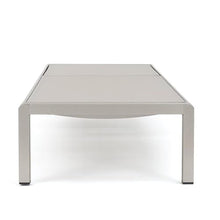 Afuera Living Modern Outdoor Mesh Chaise Lounge Set of 4 Grey