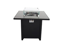 Living Source International Outdoor Fire Pit for Outdoor Home Garden Backyard Fireplace (30 Inch Steel Black Color)