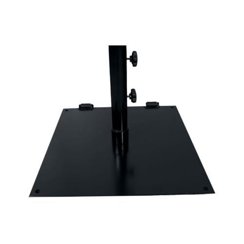 OROTLECT 75 Lb. Steel Umbrella Base with Wheels