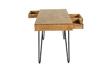 Jofran Inc. Rollins 52" Solid Acacia Dining Set with Four Backless Barstools