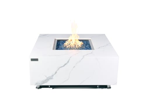 Fire Pit ELEMENTI PLUS Bianco, Propane Gas