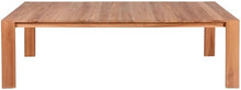 Meridian Furniture 353-T Tulum Collection Modern | Contemporary Outdoor Patio Patio Dining Table with Solid Teak Wood and Natural Teak Finish, 108.5" W x 40" D x 30" H, Natural