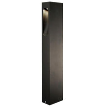 Eurofase Architectural Outdoor LED Bollard Path Light – 2.8" Modern Black Exterior Light for Landscape & Outdoor Spaces, 187 Lumens, 3000K Warm White, Wet Rated