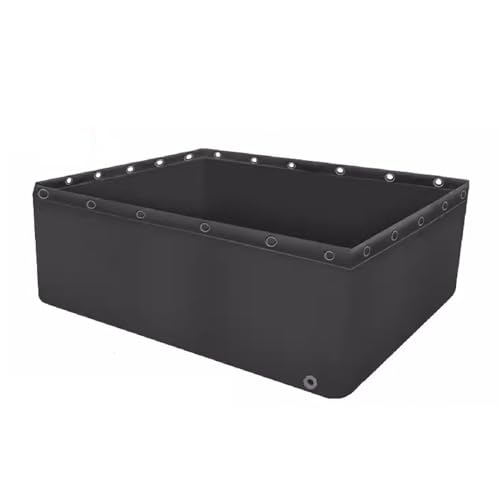 Fish Pond,Aquarium Pool Pond,Ponds,Canvas Fish Tank With Grommets,Foldable Emergency Water Storage Pool,Portable Koi Pond,Large Aquaculture Pool,for Emergency Water Supply And Drought Resistanc ( Colo