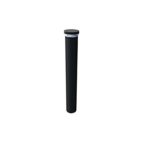 RAB Lighting BLEDR18 LED 42 18W Cool 3X6W at 90-Degree Pound Bollard, Bronze