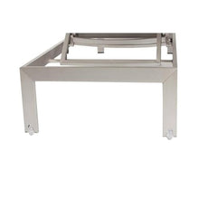 Pemberly Row 2-Piece Aluminum Patio Lounger and Side Table, Adjustable Recline, Modern Gray Finish, Rustproof Frame, Textilene and Polyresin, Outdoor Set for Patio or Poolside Relaxation