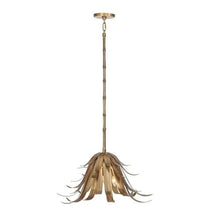 Eurofase Kagra 3-Light Pendant Modern Style 14.5" Tall 24" Wide Brass Finish