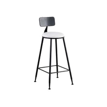YXIANG56Q Bar Stools Iron Barstools for Home Use Casual Restaurant Bar High Chair 2pcs Set Bar Chairs