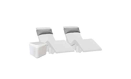Aqua Outdoors Pool Lounge Chairs, Deep Ledge Set, 9-14 in Water Depth