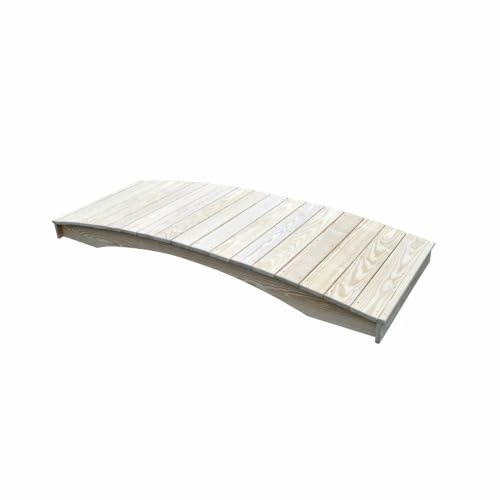 Keystone Amish Co. Pressure Treated Pine Plank Garden Bridge, 3' x 12', Unfinished