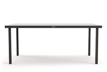 Winston Solid Top 44" x 73" Rectangular Dining Table, Black Night