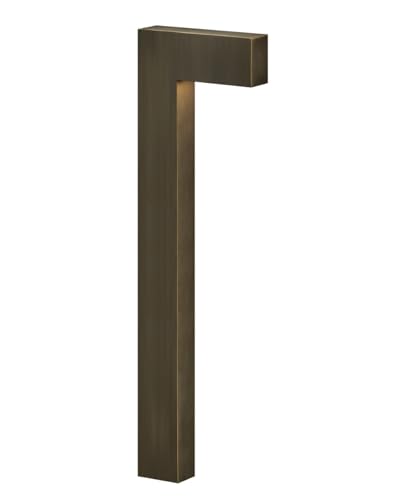 Hinkley Atlantis 12V Large LED Outdoor Landscape Path Light, Matte Bronze