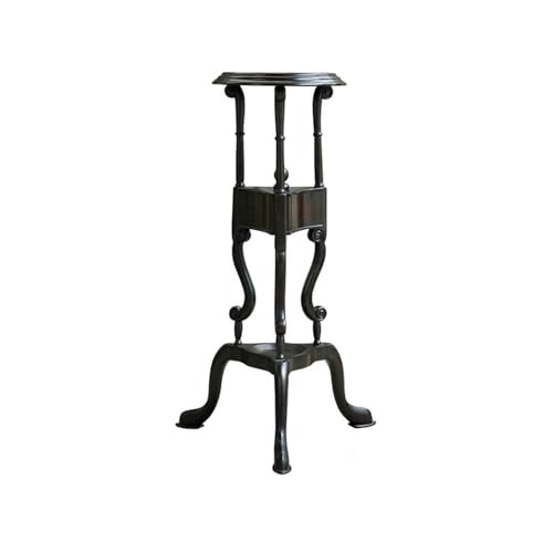 WOAITIANTIAN Vase Stand Vintage Style Three Legged Bonsai Base, Indoor Corner Redwood Display Rack